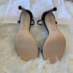 Stuart Weitzman Black Patent Heels